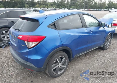2021 Honda Hr-V Awd Ex-L из США, поврежденный, VIN 3CZRU6H73MM730157